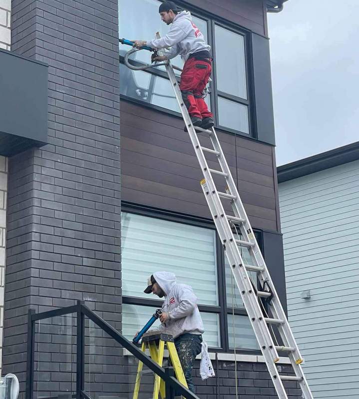 South Shore caulking work
